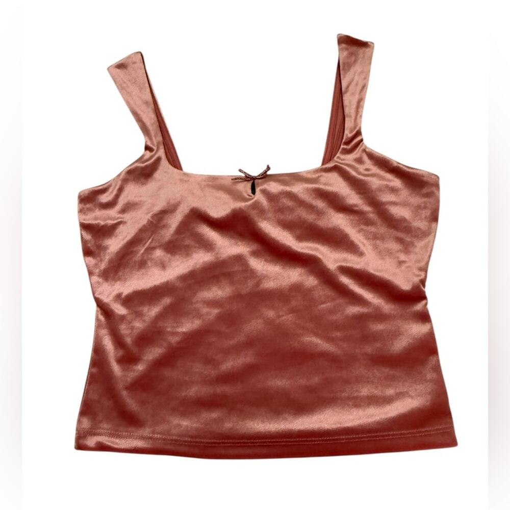 Wild Fable Shiny Pink Camisole Top Size XS Polyester Spandex NWT - Picture 13 of 13